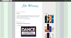 Desktop Screenshot of jamiemckiernan.blogspot.com