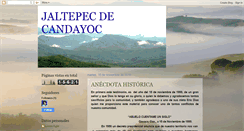 Desktop Screenshot of monografiajaltepec.blogspot.com