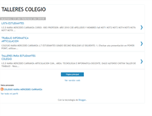 Tablet Screenshot of colegiomariamercescarranza.blogspot.com