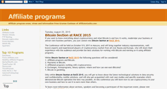 Desktop Screenshot of affiliateprograms.blogspot.com