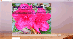 Desktop Screenshot of laraslovelycreations.blogspot.com