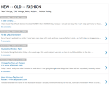 Tablet Screenshot of newoldfashion.blogspot.com