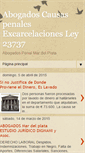 Mobile Screenshot of abogadospenales-ley23737.blogspot.com