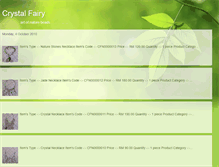 Tablet Screenshot of crystal-fairy-profile.blogspot.com