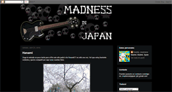 Desktop Screenshot of madnessinjapan.blogspot.com