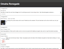 Tablet Screenshot of omaharenegade.blogspot.com