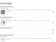 Tablet Screenshot of getscrappin.blogspot.com
