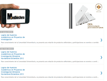 Tablet Screenshot of mediosferacica.blogspot.com