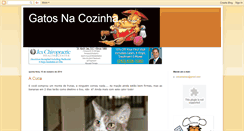 Desktop Screenshot of gatosnacozinha.blogspot.com