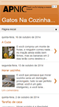 Mobile Screenshot of gatosnacozinha.blogspot.com