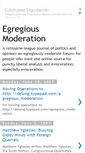 Mobile Screenshot of egregiousmoderation.blogspot.com