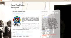 Desktop Screenshot of jornalacademicoufmt.blogspot.com