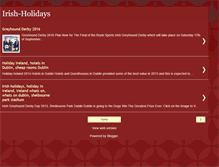 Tablet Screenshot of irish-holidays.blogspot.com
