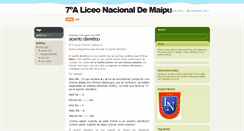 Desktop Screenshot of los-del-7mo-a.blogspot.com