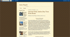 Desktop Screenshot of annesupsic.blogspot.com