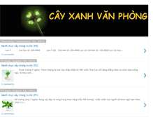 Tablet Screenshot of cayxanhvanphong.blogspot.com
