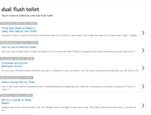 Tablet Screenshot of dual-flushtoilet.blogspot.com