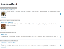 Tablet Screenshot of crazyaboutfood.blogspot.com