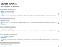 Tablet Screenshot of germanforyou.blogspot.com
