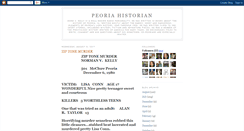 Desktop Screenshot of peoriahistorian.blogspot.com