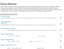 Tablet Screenshot of peoriahistorian.blogspot.com