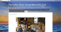 Desktop Screenshot of indianpointyoungnaturalistclub.blogspot.com