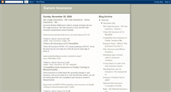 Desktop Screenshot of carsoninsurance.blogspot.com