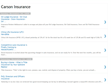 Tablet Screenshot of carsoninsurance.blogspot.com