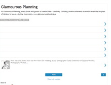 Tablet Screenshot of glamourousplanning.blogspot.com