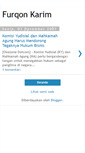 Mobile Screenshot of furqonkarim.blogspot.com