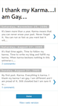 Mobile Screenshot of gaykarma.blogspot.com