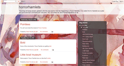 Desktop Screenshot of horrorhamlets.blogspot.com