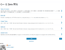 Tablet Screenshot of cppzero.blogspot.com