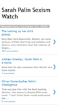 Mobile Screenshot of palinsexismwatch.blogspot.com