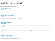 Tablet Screenshot of palinsexismwatch.blogspot.com
