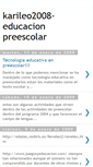 Mobile Screenshot of karileo2008.blogspot.com