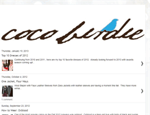 Tablet Screenshot of cocobirdie.blogspot.com