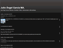 Tablet Screenshot of julioangelgarcia.blogspot.com