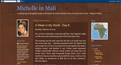 Desktop Screenshot of michelle-in-mali.blogspot.com