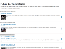 Tablet Screenshot of futurecartechnology.blogspot.com