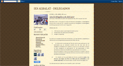 Desktop Screenshot of iesalbalatdelegados.blogspot.com