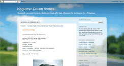 Desktop Screenshot of negrensehomes.blogspot.com