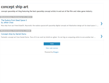 Tablet Screenshot of conceptship.blogspot.com