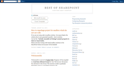Desktop Screenshot of dotnetsharepoint.blogspot.com