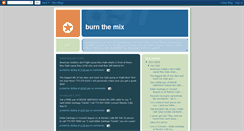 Desktop Screenshot of burnthemix.blogspot.com