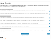Tablet Screenshot of burnthemix.blogspot.com