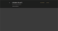 Desktop Screenshot of crisiscraft.blogspot.com