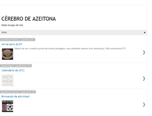 Tablet Screenshot of cerebrodeazeitona.blogspot.com
