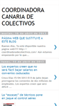 Mobile Screenshot of coordinadoracanariadecolectivos.blogspot.com
