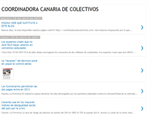 Tablet Screenshot of coordinadoracanariadecolectivos.blogspot.com